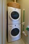 Full size washer and dryer available.
